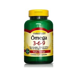 Maxinutri Omega 3e6e9 Triplo 1g com 120