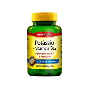 Tudo sobre 'Maxinutri Potassio + Vitamina B12 C/60'