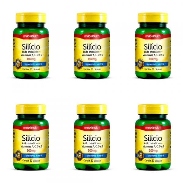 Maxinutri Silicio Quelato C/60 (Kit C/06)