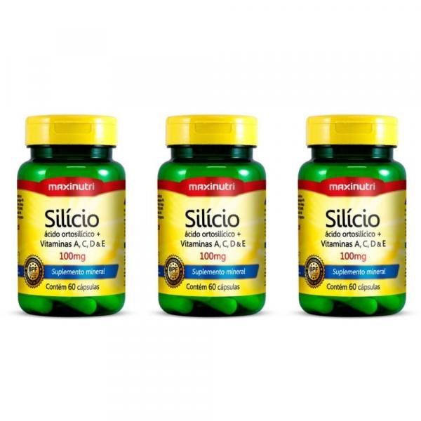 Maxinutri Silicio Quelato C/60 (Kit C/03)
