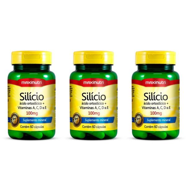 Maxinutri Silicio Quelato C/60 (Kit C/03)
