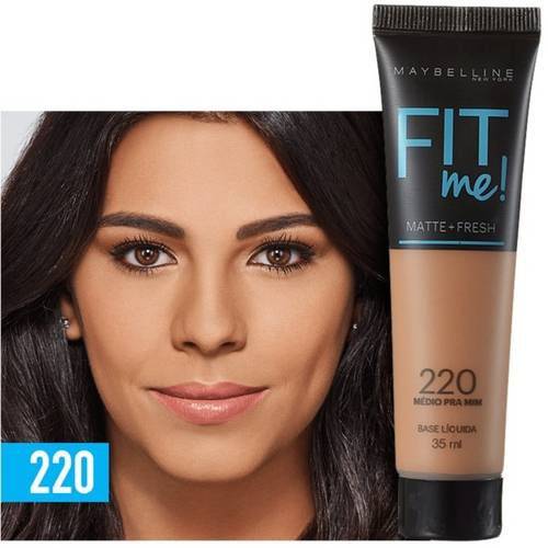 Maybelline Fit Me! Toque Matte + Fresh 220 - Base Líquida 35ml