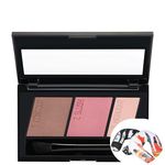 Maybelline Kit Light Medium - Paleta de Contorno 9,7g + Almofada Pescoço (cor Aleatória)