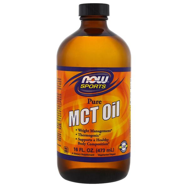 Mct Oil 100 PURE 473ml Now Foods