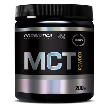 MCT Powder 200g Sem Sabor - Probiotica
