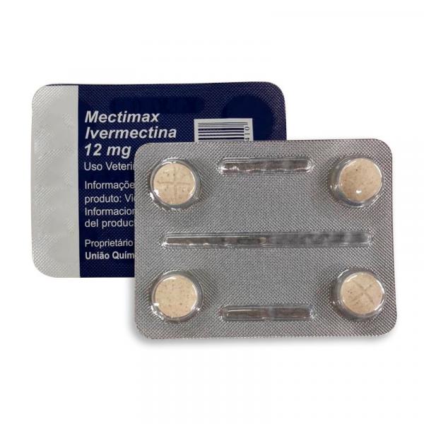 Mectimax 12mg (4 Comprimidos) - Agener