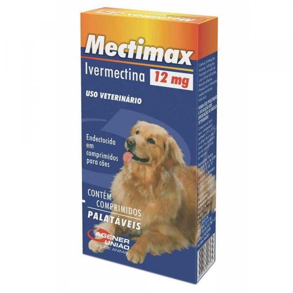 Mectimax 12mg Agener 4 Comprimidos