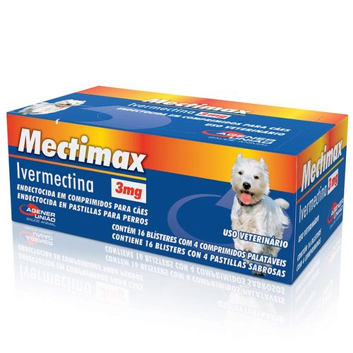 Mectimax 3mg Blister 4 Comprimidos