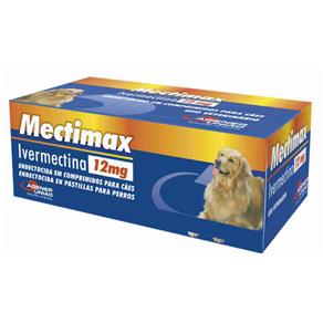 Mectmax Ivermectina 12 Mg Caixa com 64 Comprimidos