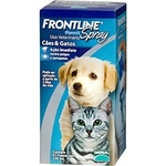 Medicamento Antipulgas e Carrapatos p/ cães e gatos Spray 100ml - Frontline