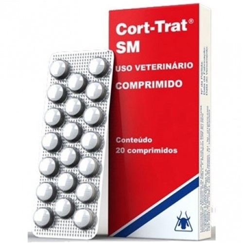 Medicamento Cort-Trat 20 Comprimidos