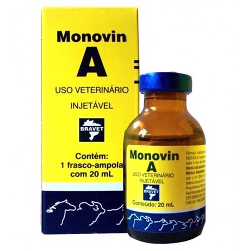 Medicamento Injetável Monovin a 20Ml
