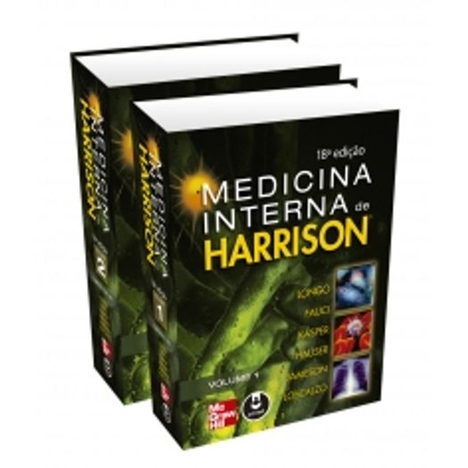Medicina Interna Harrison - 2 Volumes - Mcgraw Hill - 18 Ed