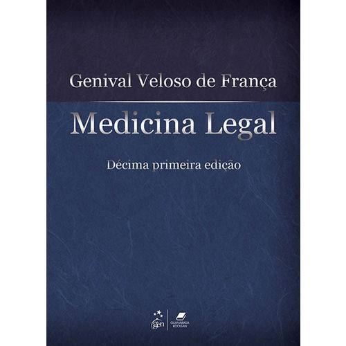 Medicina Legal - 11ª Edição 2017 - Genival Veloso de França