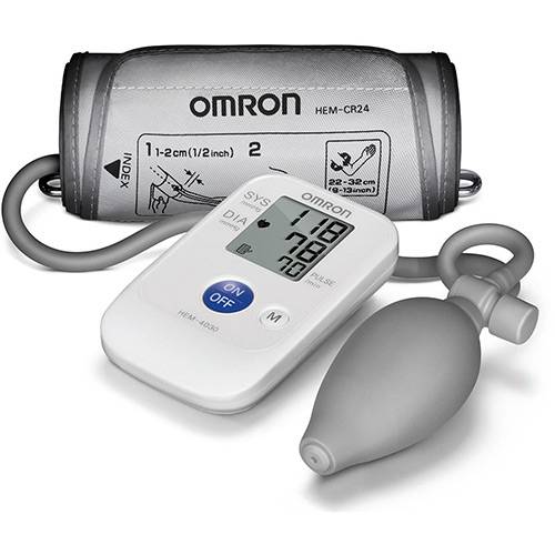 Medidor de Pressão Arterial Semi Automático de Braço - Hem 4030 - Omron