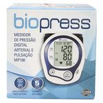 Medidor de Pressão Digital MP100 Pulso Biopress - Incoterm