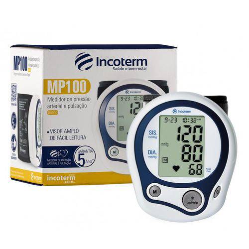 Medidor de Pressão Digital MP100 Pulso Incoterm