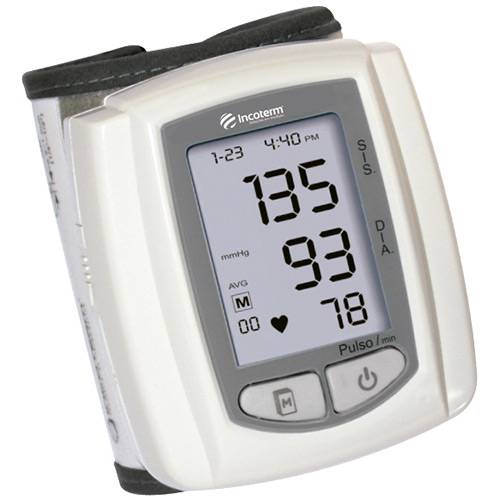 Medidor de Pressão Digital Pulso Cardio Life - Incoterm