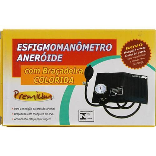 Medidor de Pressão - ESFIGMOMANÔMETRO ANERÓIDE Premium