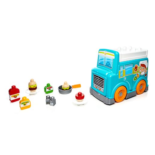 Tudo sobre 'Mega Bloks First Builders Meu Primeiro Food Truck - Mattel'