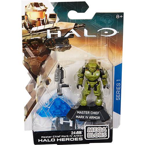 Tudo sobre 'Mega Bloks Halo Heroi I Master Chief - Mattel'