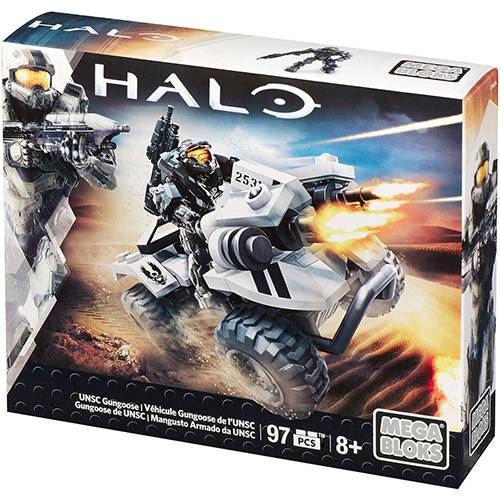 Tudo sobre 'Mega Bloks Halo UNSC Gungoose - Mattel'