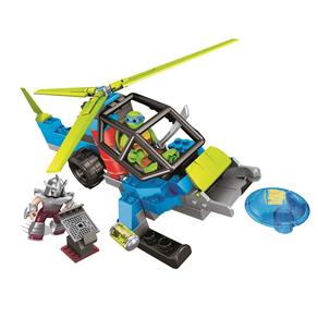 Mega Bloks Mattel as Tartarugas Ninja - Helicóptero Tartaruga