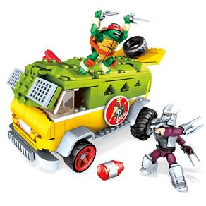 Mega Bloks Mattel as Tartarugas Ninja - Van do Raphael