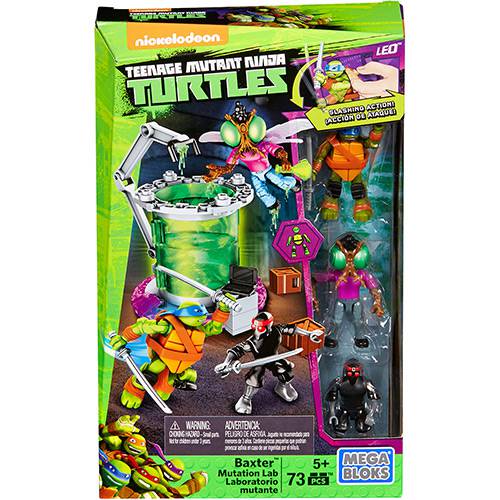 Mega Bloks Tartarugas Ninja Animation Conjunto Mutação - Mattel
