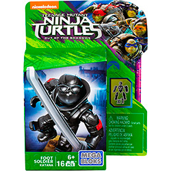 Mega Bloks Tartarugas Ninja Filme Dpw12 Soldado Katana Dpw16 - Mattel