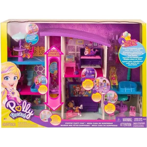 Mega Casa de Surpresas Polly - Mattel