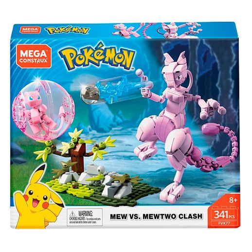 Tudo sobre 'Mega Construx Pokémon Mew Vs. Mewtwo - Mattel'