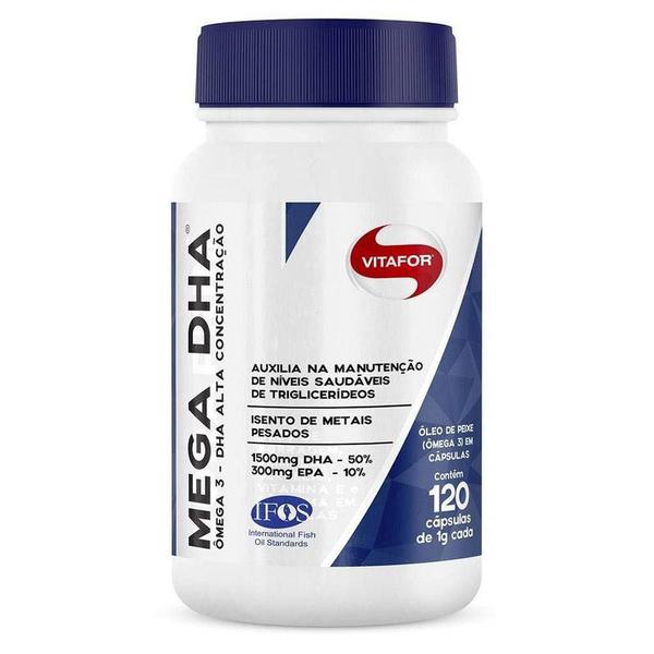 Mega DHA 120 Cápsulas - Vitafor