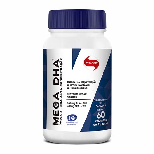 Mega Dha 60 Cáps - Vitafor (60 CAPS)