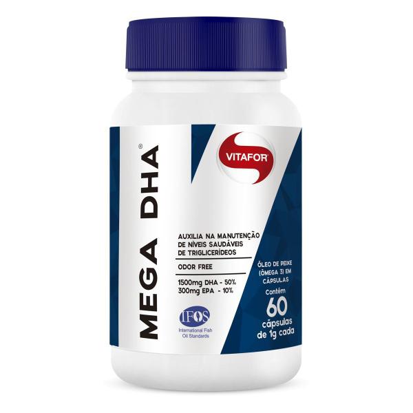 Mega Dha - 60 Cápsulas - Vitafor