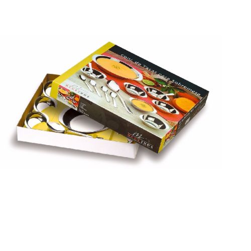 MEGA INOX- Conjunto de Taças para Sobremesa- 7014