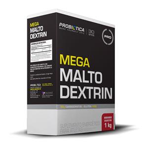 Mega Maltodextrin Morango 1Kg - Probiotica