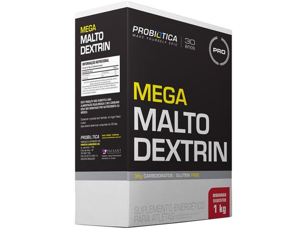 Mega Maltodextrin Morango Silvestre 1kg - Probiótica