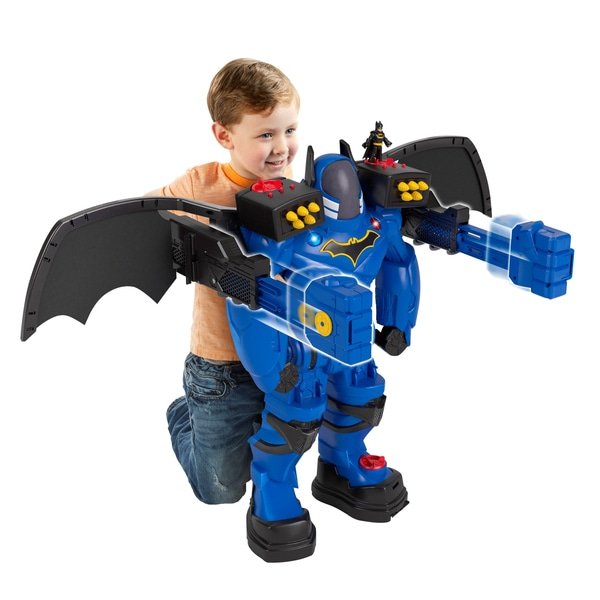 Mega Robo Batman Battlebot Imaginext - Fisher Price Fgf37