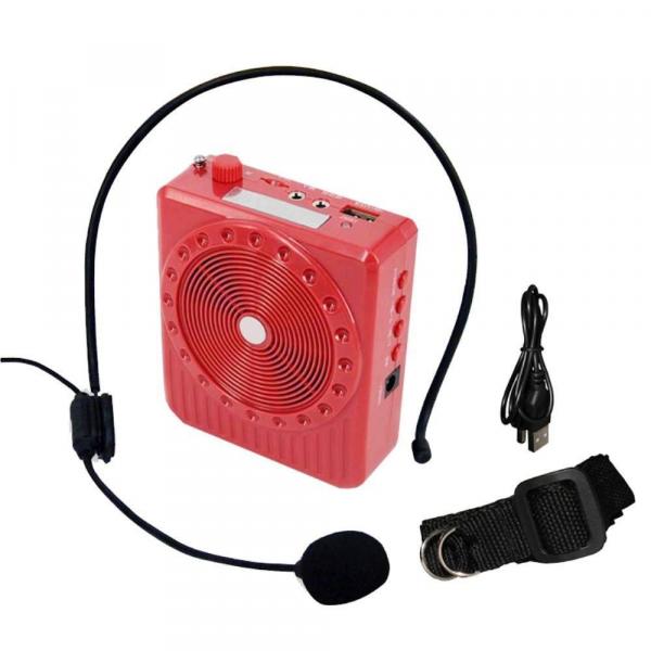 Tudo sobre 'Megafone Microfone para Professores Kit Amplificador de Voz Vermelho - Odc'