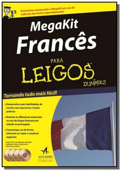 Megakit Frances para Leigos - Alta Books