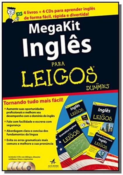 Megakit Ingles para Leigos - Alta Books