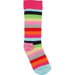 Meia 3/4 Happy Socks com Listras