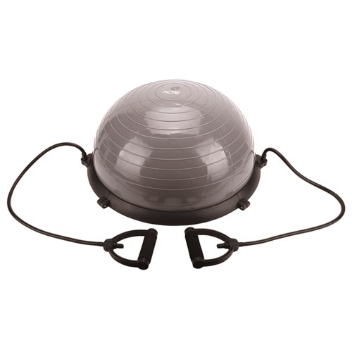 Meia Bola Balance Dome Ball de Equilíbrio Até 250 KG com Bomba Ar Acte Sports T19