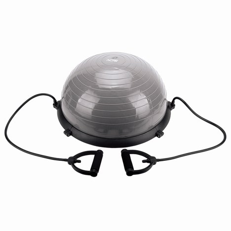 Meia Bola Balance Dome Ball de Equilíbrio Até 250 Kg com Bomba de Ar Acte Sports T19