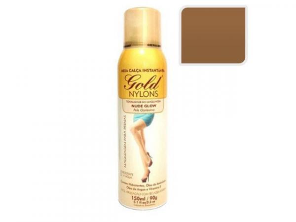 Tudo sobre 'Meia Calça Instantânea Spray Bronzeador - Cor Morena Escura - Gold Nylons'