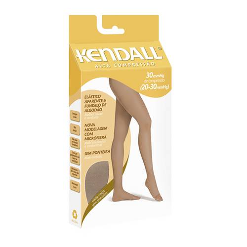 Meia Calça Kendall Alta Compressão Sem Ponteira Mel G