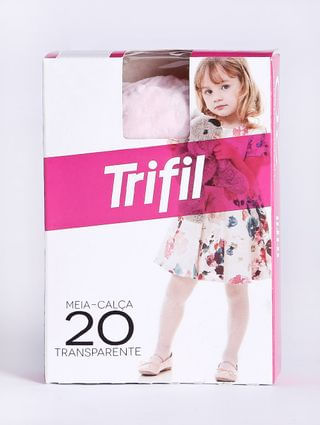 Meia-Calça Trifil Infantil para Menina - Rosa