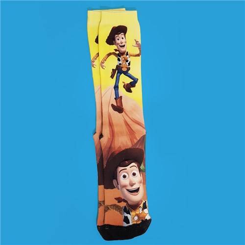 Meia Longa Toy Story 4 - Woody (ESTAMPA TOY STORY)