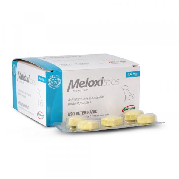 Meloxitabs Biovet Hospitalar 4mg Display C/ 30 Comprimidos